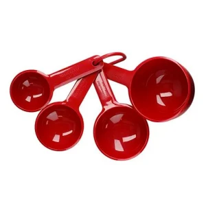 Bộ Ly Đong Định Lượng Màu Đỏ Kitchenaid 4 Cái