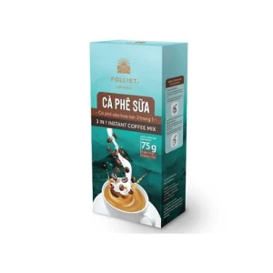 Café Sữa Hòa Tan 3In1 Folliet 15Gx5
