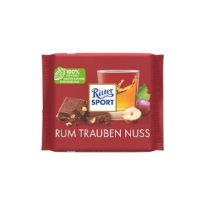 Chocolate Rum, Nho Khô Và Hạt Phỉ Ritter Sport 100G