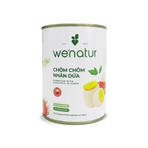 Chôm Chôm Nhân Dứa Ngâm Đường We'Natur 565G