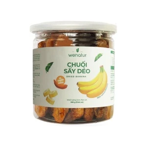 Chuối Sấy Dẻo We'Natur 330G