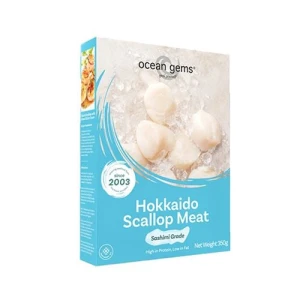 Còi Sò Điệp Hokkaido Đông Lạnh Sashimi Grade Ocean Gems 350G