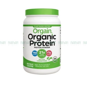 Đạm Thực Vật Hữu Cơ Không Chất Làm Ngọt Orgain 720G