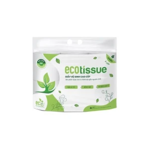 Giấy Vệ Sinh Cao Cấp Ecowipes 6 Cuộn/ Gói