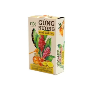 Gừng Nướng Nghệ Mật Ong Nam Xanh 80G