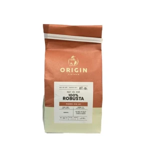 Hạt Café Robusta Origin 100% 240G
