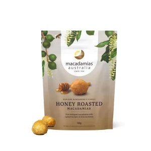 Hạt Macca Rang Vị Mật Ong Maccadamias Australia 110G