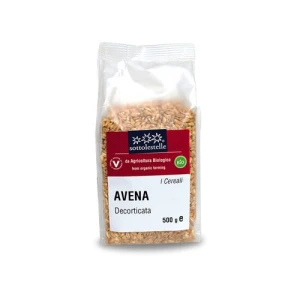 Hạt Yến Mạch Hữu Cơ Đã Bóc Vỏ Sottolestelle 500G