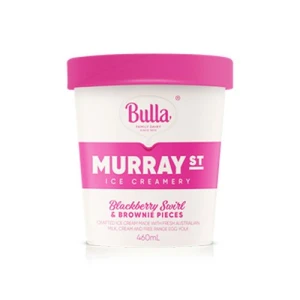 Kem Hộp Dâu Đen Và Brownie Bulla 460Ml