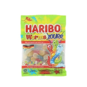 Kẹo Dẻo Haribo Worms Zourr 80G
