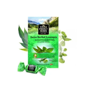Kẹo Ngậm Thảo Dược Khuynh Diệp Swiss Herbal Lozenges 55G