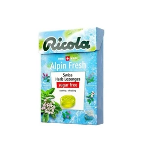 Kẹo Thảo Mộc Alpin Fresh Không Đường Ricola 40G