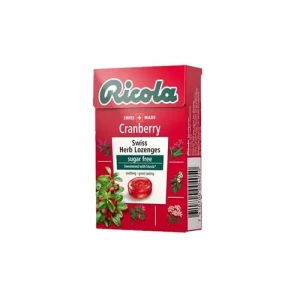 Kẹo Thảo Mộc Nam Việt Quất Không Đường Ricola 40G