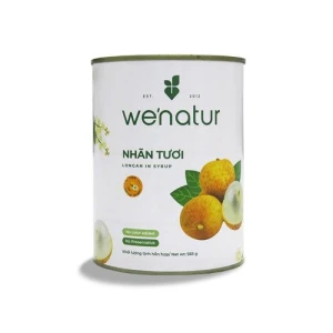Nhãn Tươi Ngâm Đường We'Natur 565G