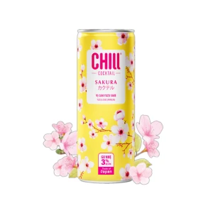 Nước Cocktail Vị Sake Và Cam Yuzu Sakura Chill 250Ml