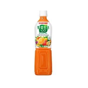 Nước Ép Rau Củ Vị Cà Rốt-Cam Kagome 720Ml