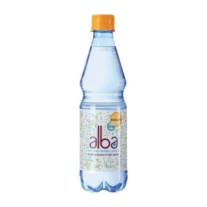Nước Khoáng Có Gaz Chai Pet Alba 500Ml