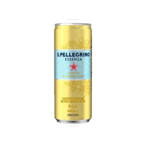 Nước Khoáng Có Gaz Vị Chanh & Vỏ Chanh San Pellegrino 330Ml