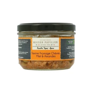 Pate Heo Với Mật Ong, Phô Mai Dê Và Hạnh Nhân Maison Papillon 160G