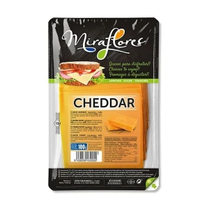 Phô Mai Cheddar Cắt Lát Miraflores 200G