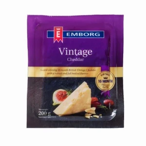 Phô Mai Cheddar Vintage Emborg 200G