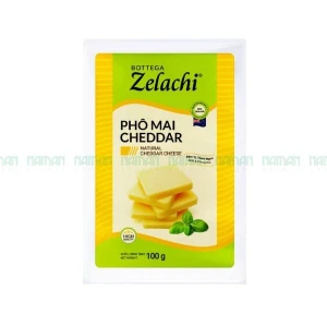 Phô Mai Cheddar Zelachi 100G