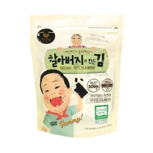 Rong Biển Lợi Khuẩn Hữu Cơ Cho Bé Manjun Foods 2Gx28