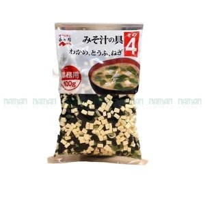 Rong Biển Và Đậu Hũ Sấy Khô Nấu Súp Miso Nagatanien 100G