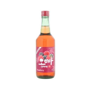 Rượu Soju Hương Mâm Xôi 14% Oppa 360Ml