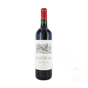 Rượu Vang Đỏ Cabernet Sauvignon Bordeaux Chateau Foncrose 750Ml