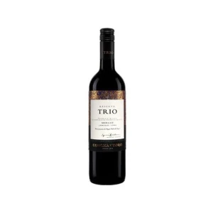Rượu Vang Đỏ Trio Reserva Merlot Carmenere Cab Sauv 750Ml