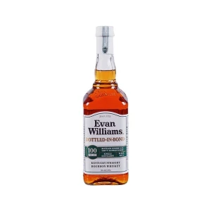Rượu Whiskey Label Trắng 100 Proof Evan Williams 50% 750Ml