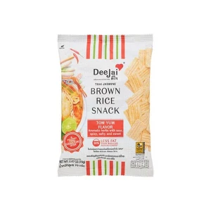 Snack Gạo Nâu Vị Tôm Chua Cay Deejai 70G
