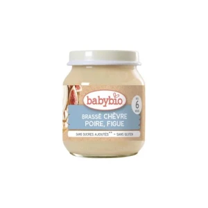 Sữa Chua Dê Hữu Cơ Cho Bé Vị Lê & Sung Babybio 130G