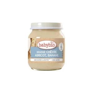 Sữa Chua Dê Hữu Cơ Cho Bé Vị Mơ & Chuối Babybio 130G