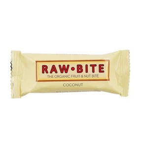 Thanh Dinh Dưỡng Hữu Cơ Từ Hạt Và Trái Cây Vị Dừa Raw Bite 50G