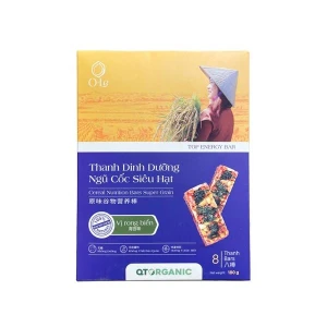 Thanh Dinh Dưỡng Ngũ Cốc Siêu Hạt Vị Rong Biển Qt Organic 180G
