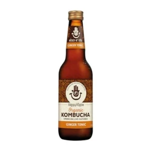 Trà Kombucha Hữu Cơ Vị Gừng Tonic Happy Hippie 330Ml