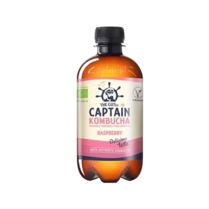 Trà Kombucha Hữu Cơ Vị Mâm Xôi Tg. Captain 400Ml