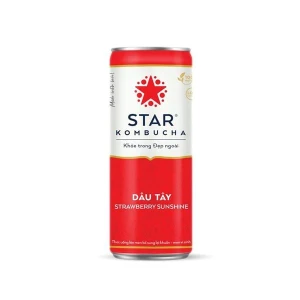 Trà Lên Men Vị Dâu Tây Star Kombucha 250Ml
