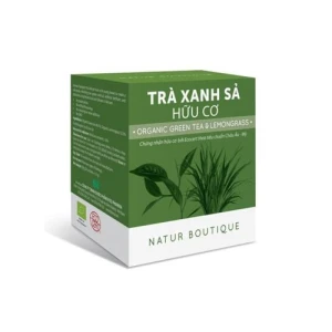Trà Xanh Sả Hữu Cơ Fito 30G