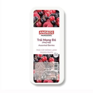Trái Mọng Đỏ Tổng Hợp Đông Lạnh Andros 600G