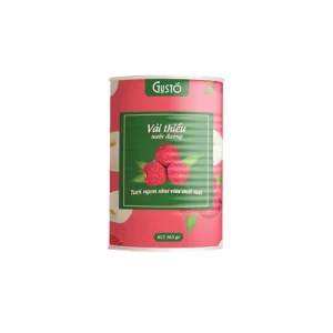 Vải Thiều Nước Đường Gusto 565G