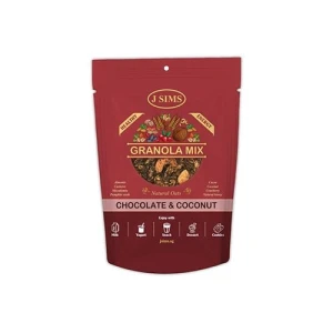 Yến Mạch Hỗn Hợp Chocolate Và Dừa Jsims 250G