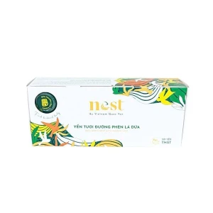 Yến Tươi Đường Phèn Lá Dứa Việt Nam Quốc Yến (10X75Ml) (K.G)