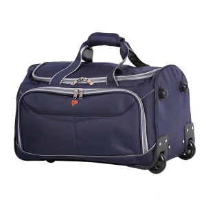 Túi du lịch cần kéo Sakos Stilo (M) - Navy/Grey