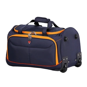 Túi du lịch cần kéo Sakos Stilo (M) - Navy/Orange
