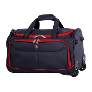 Túi du lịch cần kéo Sakos Stilo (M) - Navy/Red