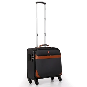 Vali kéo Sakos Atlas 16 inch (S) - Xám Nâu