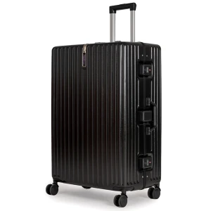 Vali nhựa khung nhôm Travel King 805 28 inch (L) - Đen